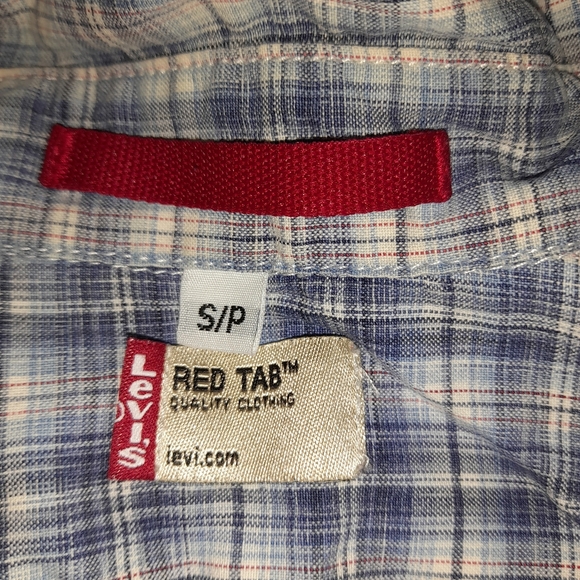 Levi's shirt, red tab,small, - Picture 2 of 4